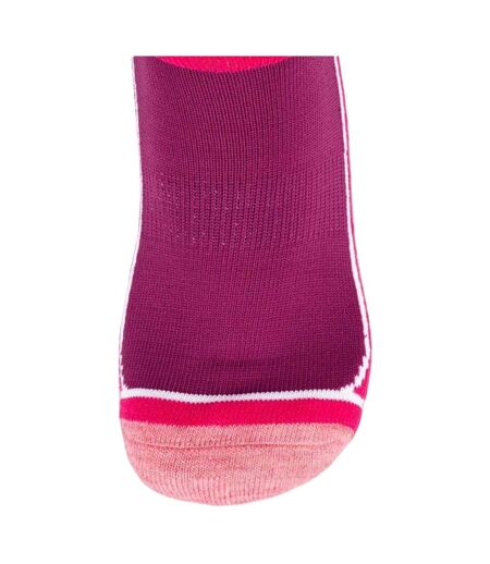 Lot De 2  Chaussettes De Ski Meribel Femme Lilas Foncé Nevica