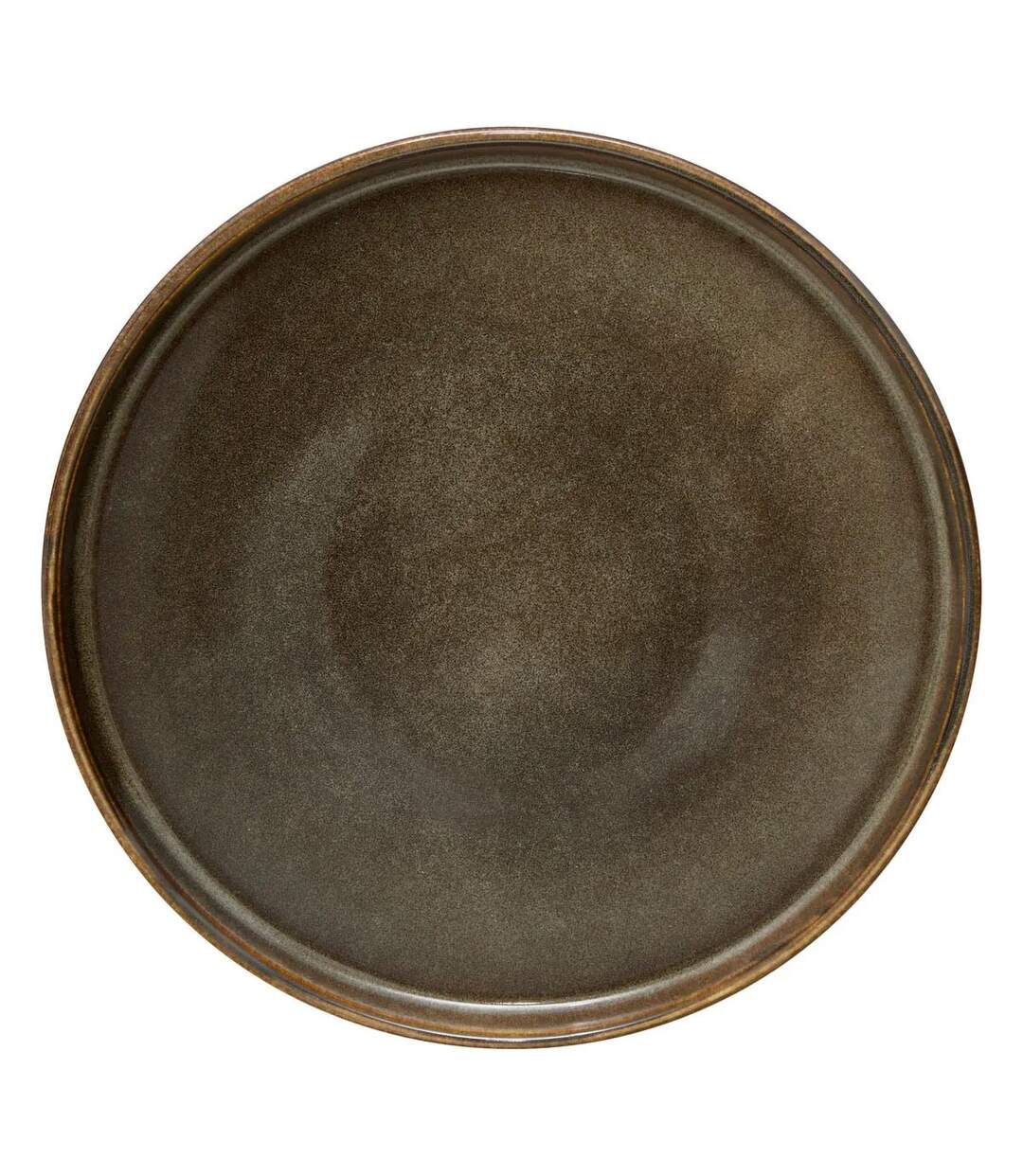 Lot de 6 Assiettes à Dessert Terre Inconnue 21cm Marron-1