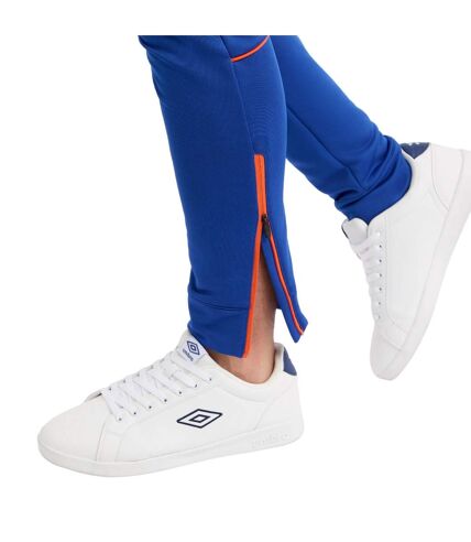Umbro - Pantalon de jogging PRO - Homme (Bleu foncé / Orange) - UTUO1720