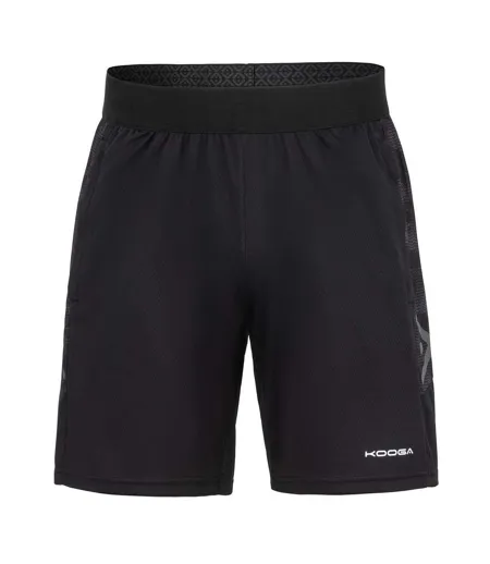 Mens Vortec Shorts Black Camo KooGa