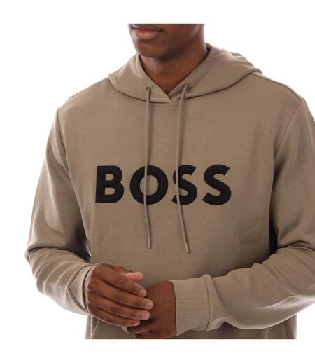 Sweat À Capuche Soody Homme Vert Hugo Boss