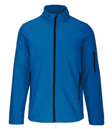 Veste softshell 3 couches - Homme - K401 - bleu aqua