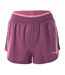 Short Laria Femme Amarante Mauve Rosé Hi-Tec-1