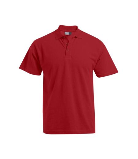 Polo Premium Homme Rouge Feu Promodoro