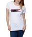 Disney - T-shirt CARS JACKSON STORM STRIPES - Femme (Blanc) - UTBI13635-3