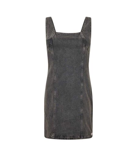 Robe Courte Sans Manches Femme Gris Calvin Klein