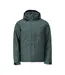 Mens Customised Polyester Winter Jacket Forest Green Mascot-1