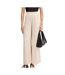 Pantalon fluide/toile beige morgan pwenda-1