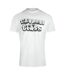 T-shirt Motif Fumée Homme Blanc Cassé Cavalli Class-1
