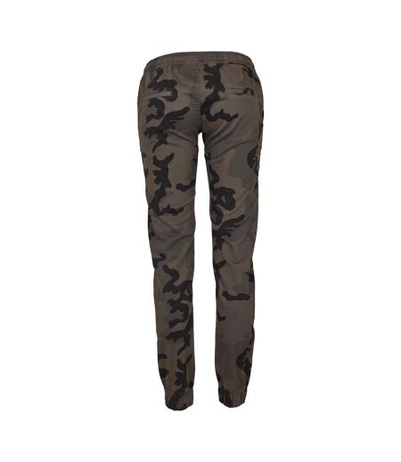 Pantalon de jogging femme camouflage foncé Urban Classics