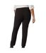 Pantalon noir à rayures femme only carmakoma carkiya-2