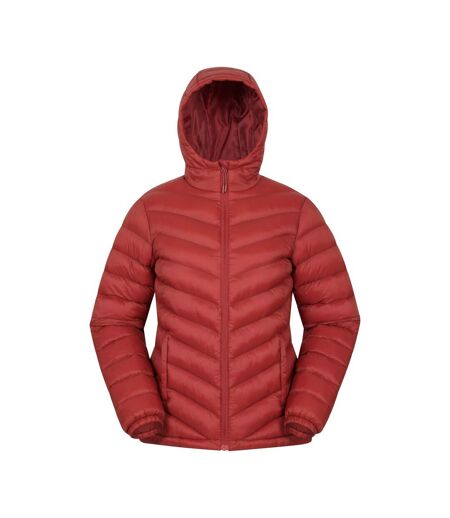 Womens/ladies Seasons Padded Jacket Blue Mountain Warehouse