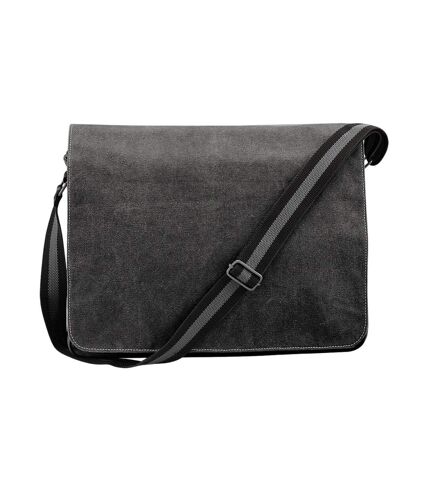 Sac à bandoulière taille unique vieux noir Quadra