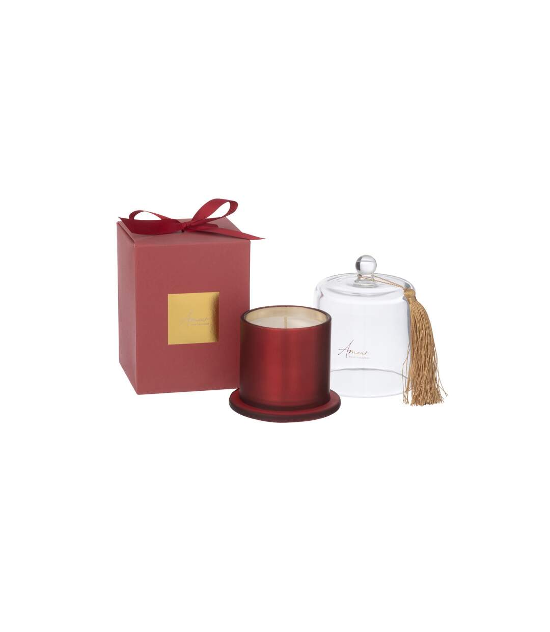 Bougie Parfumée Cloche Cloe 15cm Mimosa & Rose-2