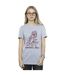 Disney Womens/Ladies Lady And The Trump Christmas Hugs Cotton Boyfriend T-Shirt (Gris sportif) - UTBI30719-1