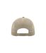 Casquette style trucker rapper mixte kaki / gris clair Atlantis