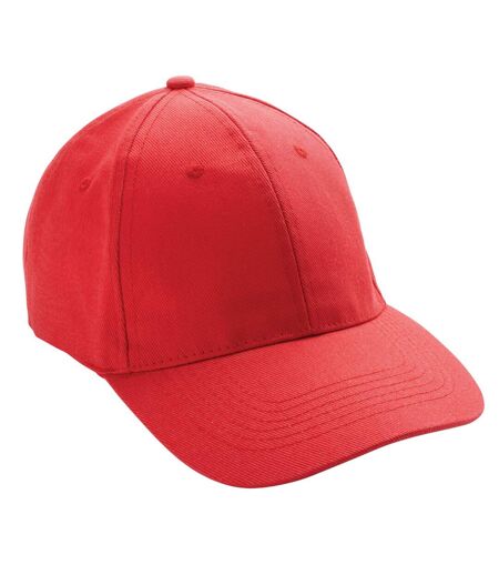 Impact 6 Panel Recycled Cotton Aware Cap Red XD Collection