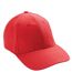 Impact 6 Panel Recycled Cotton Aware Cap Red XD Collection-3