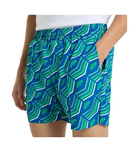 Short de bain bleu/vert homme umbro printed quetzale - l