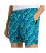 Short de bain bleu/vert homme umbro printed quetzale - l-1