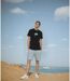 T-Shirt Manches Courtes -  Homme - Col Rond - Couleur Noir-4