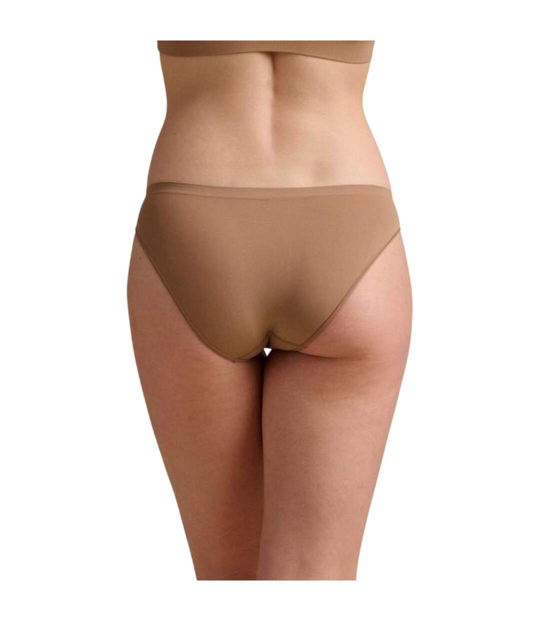 Pack Of 2  Womens/ladies Individual Seamless Bikini Bottoms  Macchiato Wolford-2