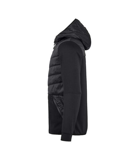 Mens Utah Padded Jacket Black Clique