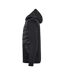 Mens Utah Padded Jacket Black Clique-3