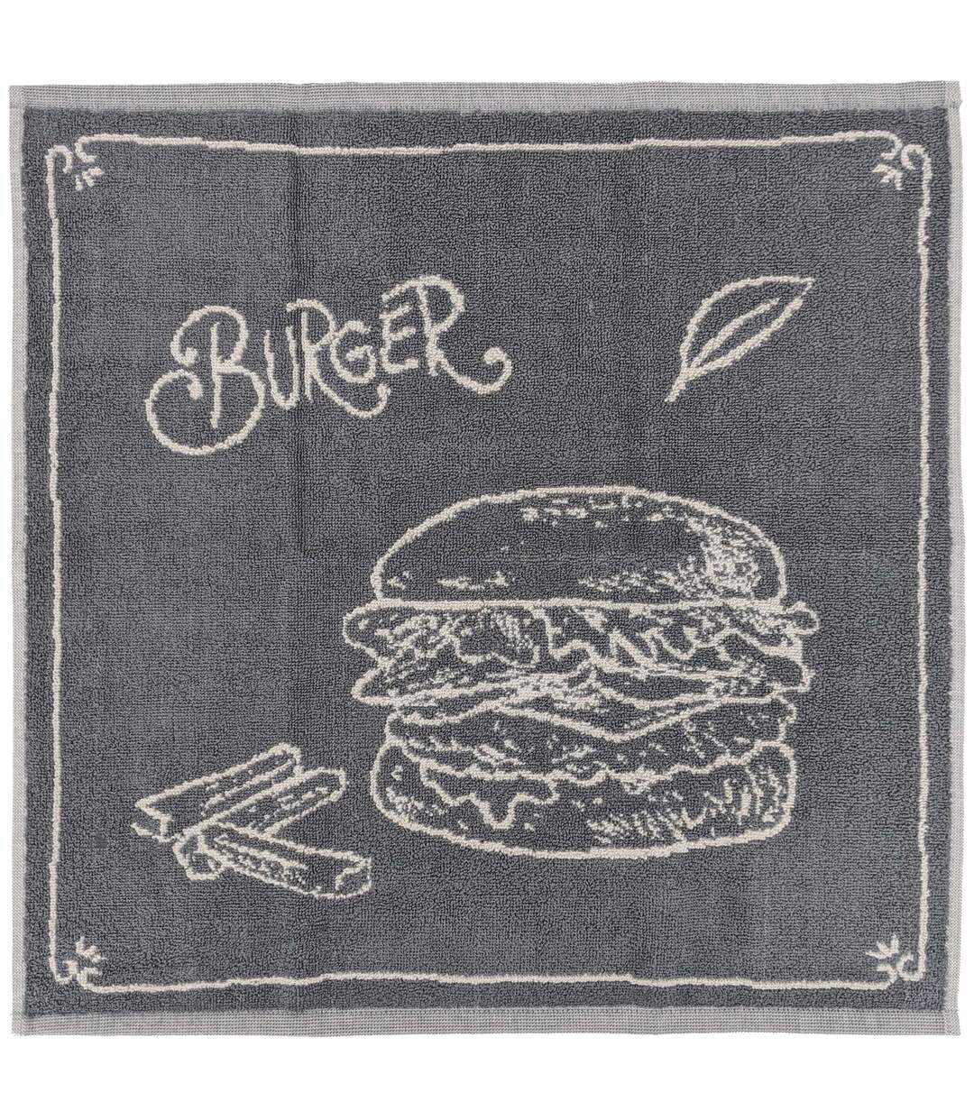Torchon de cuisine toile collection BURGER-5