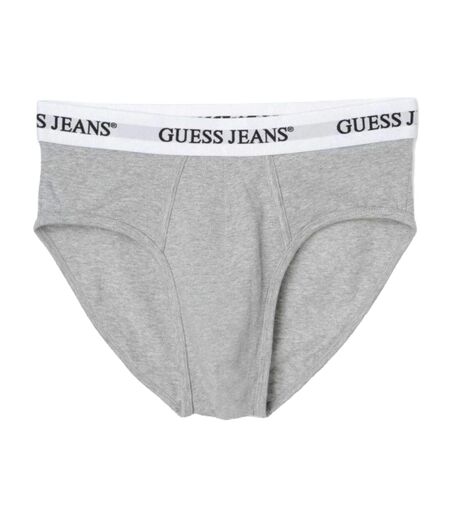 Slips Motif/style Logo Homme Gris Guess