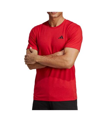 T-shirt Rouge Homme Adidas IC7442 - M