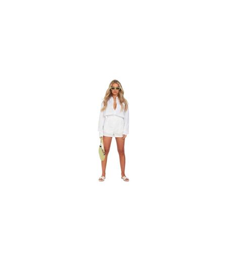 Short De Course Femme Blanc Missy Empire