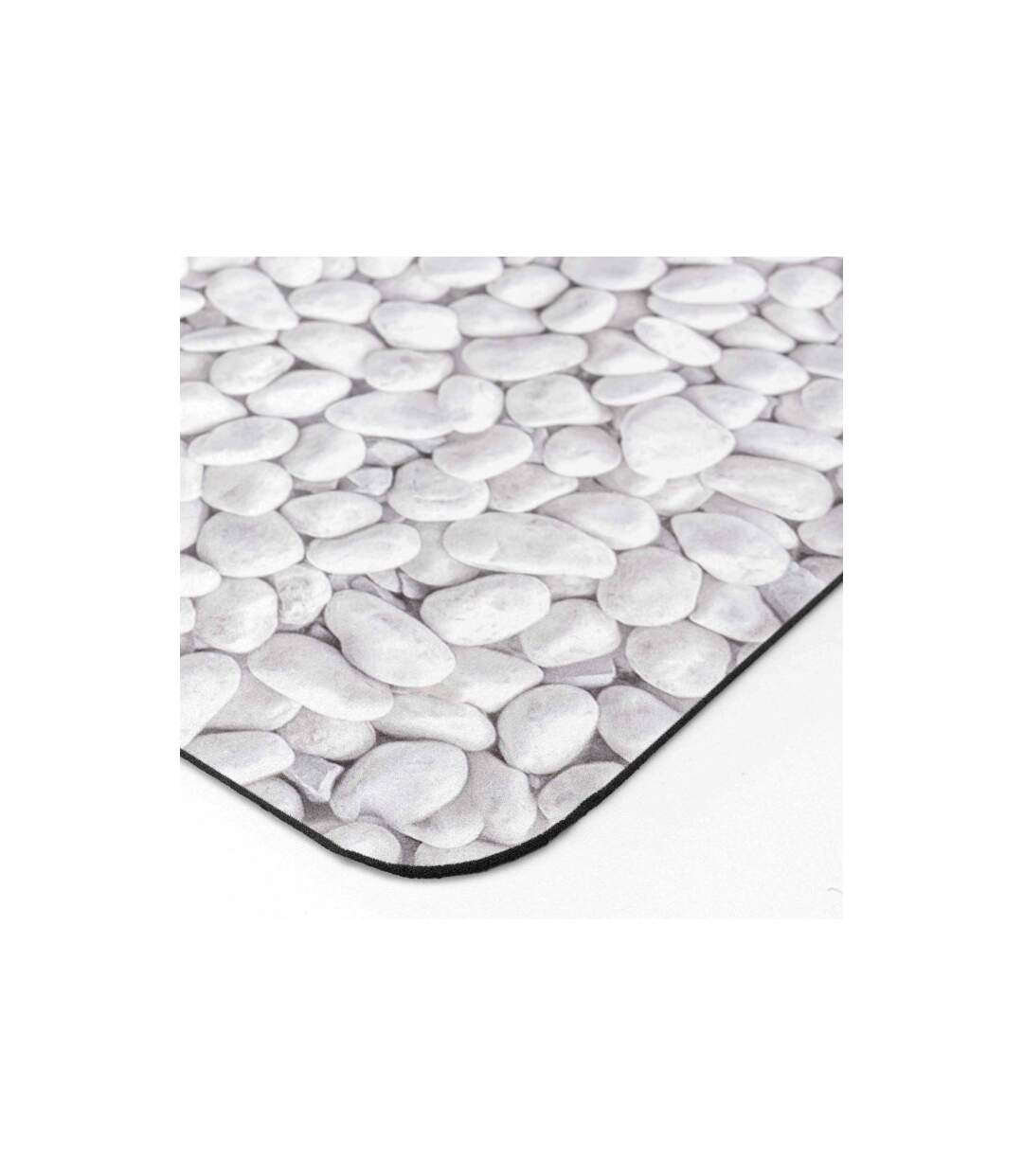 Tapis de Bain Imprimé Leandra 50x80cm Gris-2