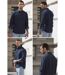 Chemise ajustée pour homme en bleu nuit - NO EXCESS-4
