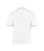 Polo st mellion homme blanc / bleu marine Kustom Kit-2