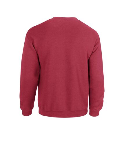 Gildan Mens Heavy Blend Sweatshirt (Antique Cherry Red) - UTPC6249