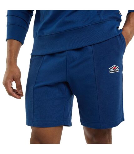 Mens textured shorts estate blue Umbro