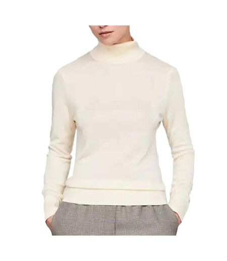 Pull Ecru Femme Tommy Hilfiger WW0WW40982 - L