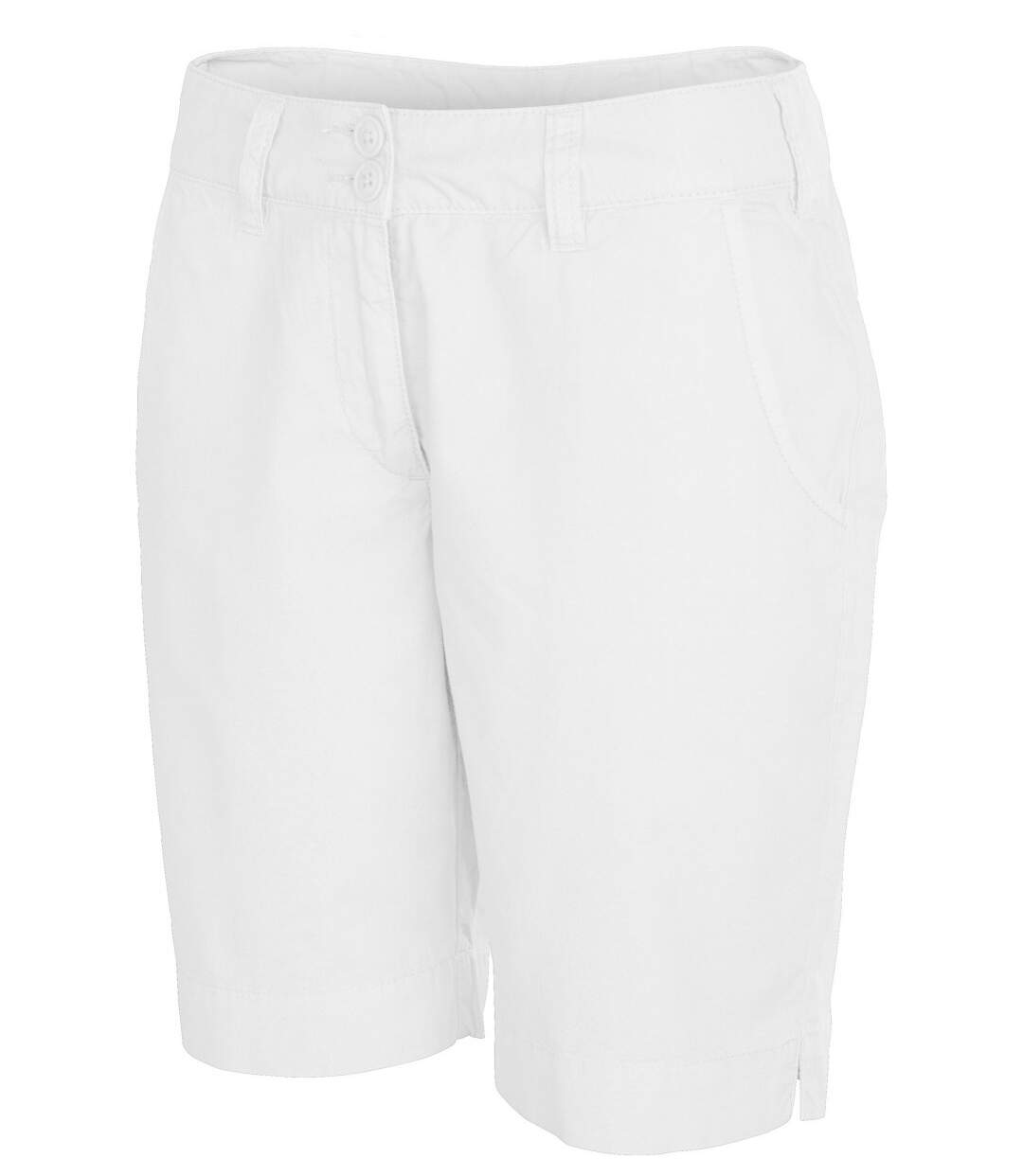 bermuda léger pour femme - K764 - blanc