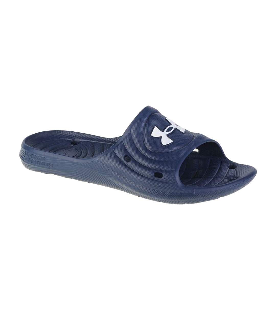 Claquettes Locker Homme Bleu Marine Under Armour-1