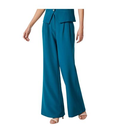 Pantalon femme bleu sarcelle Principles