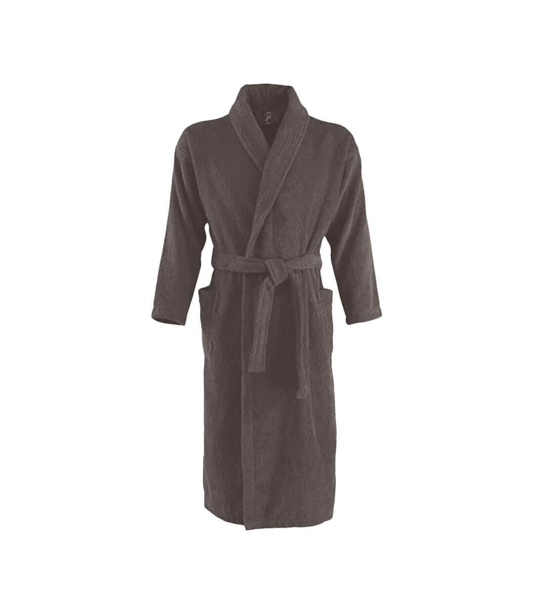 Peignoir Palace Adulte Gris Foncé SOLS-1
