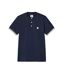 Mens Henley Regular T-shirt Navy Pretty Green-1