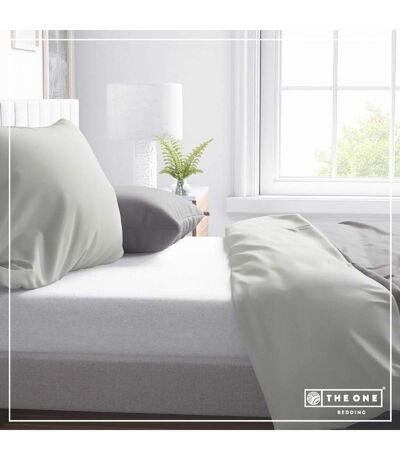 Drap housse - 100x220 - blanc - T1-FS100