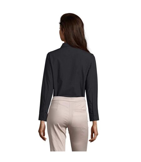 Blouse Executive Femme Noir SOLS