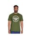 T-shirt on tour homme olive Raging Bull