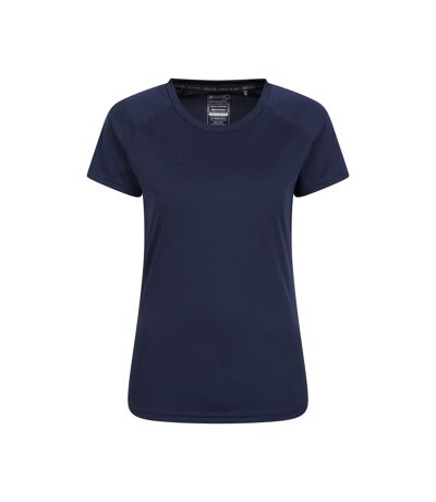 T-shirt Endurance Femme Bleu Marine Mountain Warehouse