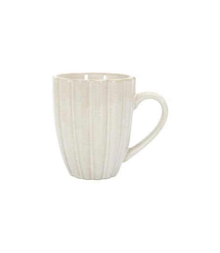 Lot de 6 Mugs en Céramique Vlora 30cl Beige
