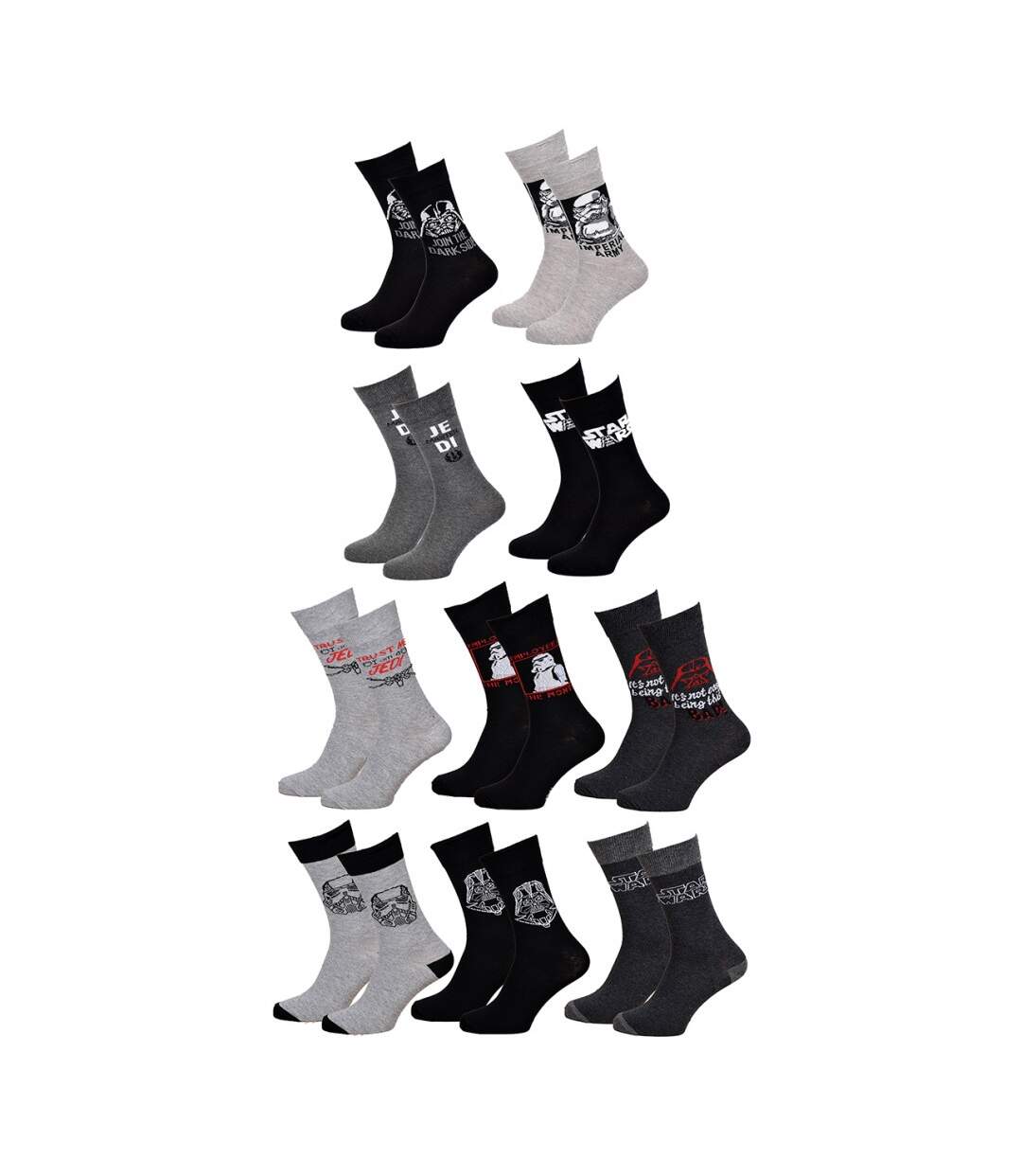 Chaussettes Star Wars - Pack de 10-3