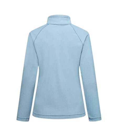Haut Polaire À Col Montant Zippé Motif/style À Rayures Montes Femme Vieux Bleu Regatta